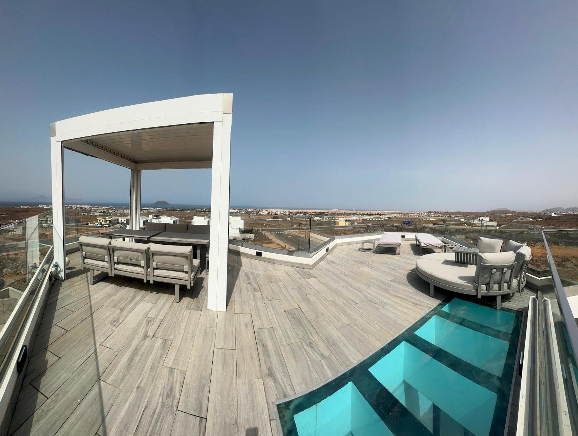 Villa Poseidon Corralejo With Private Heated Pool, Sauna And Stunning Volcano Views By Amazzzing Travel Esterno foto
